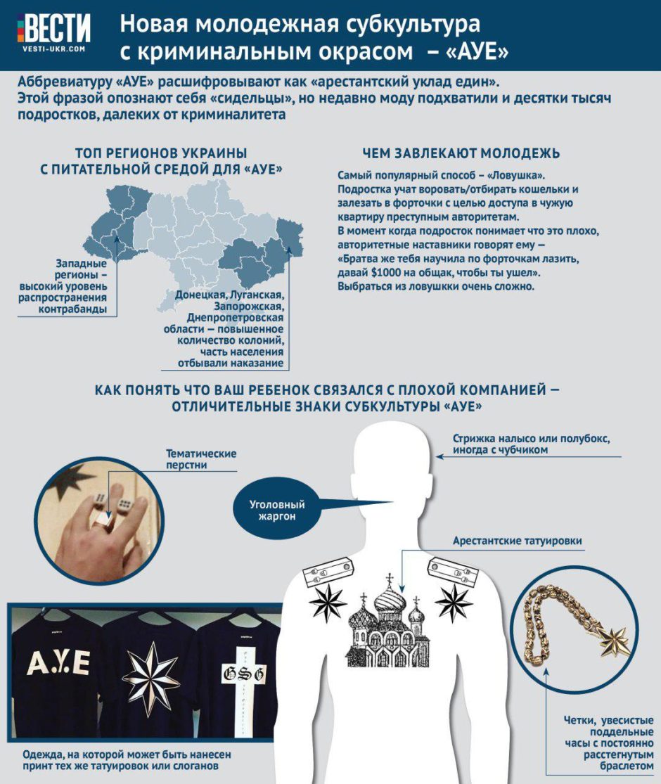 Криминальная субкультура ауе презентация